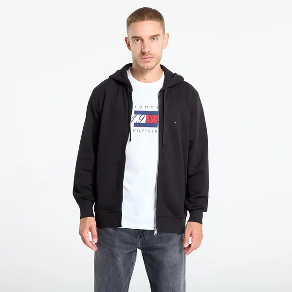 Tommy Hilfiger Суитшърт Tommy Hilfiger Essential Terry Zip Through Black L