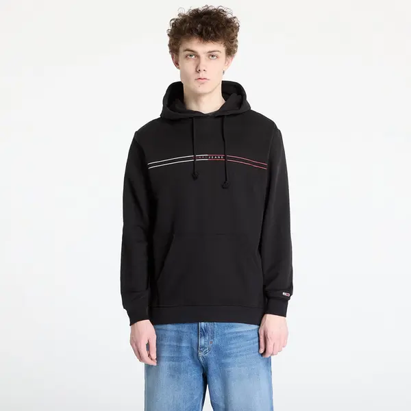 Tommy Hilfiger Суитшърт Tommy Jeans Regular Entry Graphic Hoodie Black M