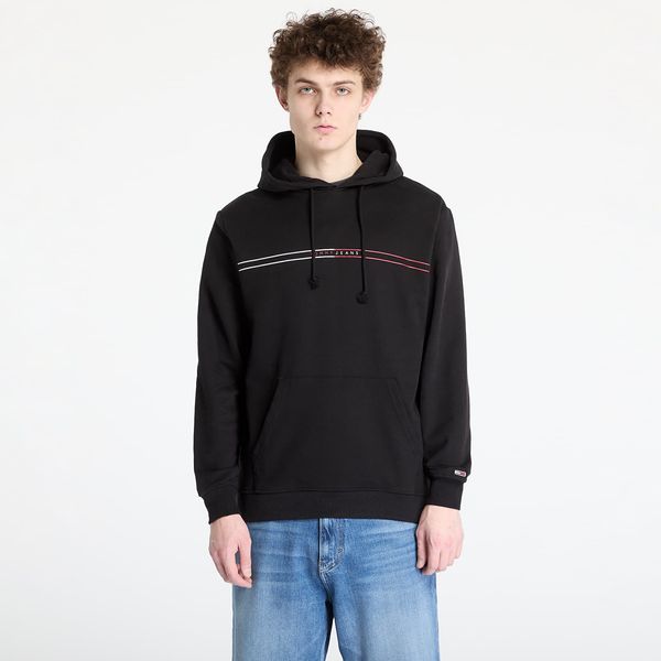 Tommy Hilfiger Суитшърт Tommy Jeans Regular Entry Graphic Hoodie Black S