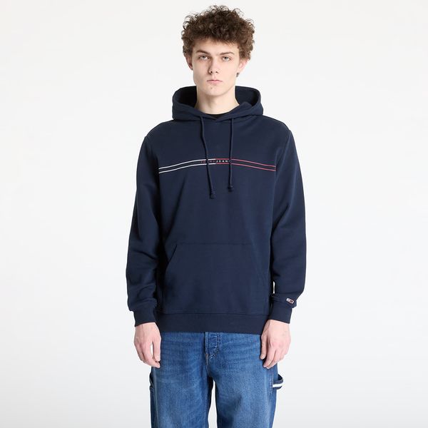 Tommy Hilfiger Суитшърт Tommy Jeans Regular Entry Graphic Hoodie Blue M