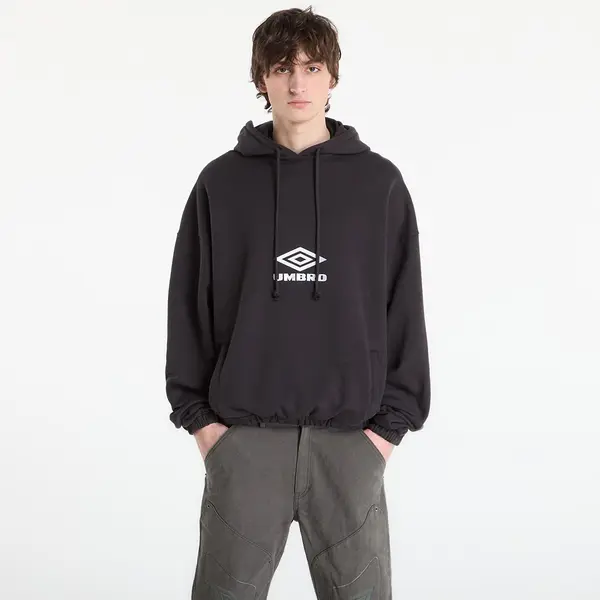 Umbro Суитшърт Umbro by SlamJam Og Logo Mask Hoodie Washed Black L