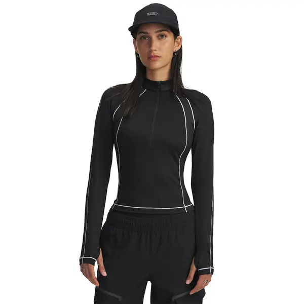 Under Armour Суитшърт Under Armour Coldgear Textured 1/2 Zip Black XS