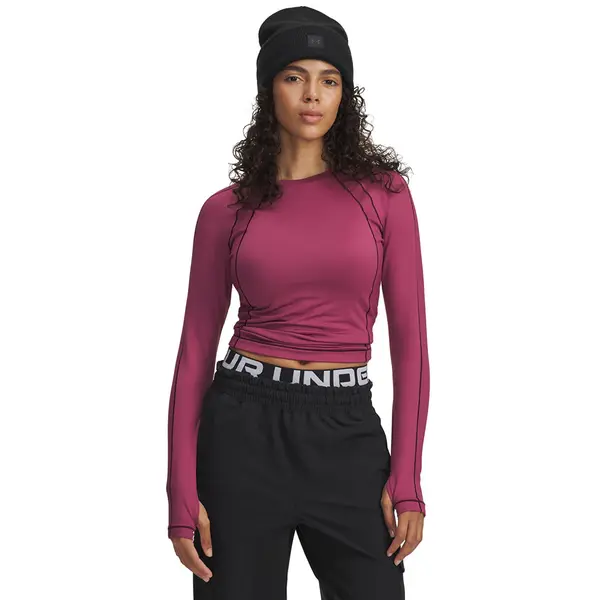 Under Armour Суитшърт Under Armour Coldgear Textured Crew Red L