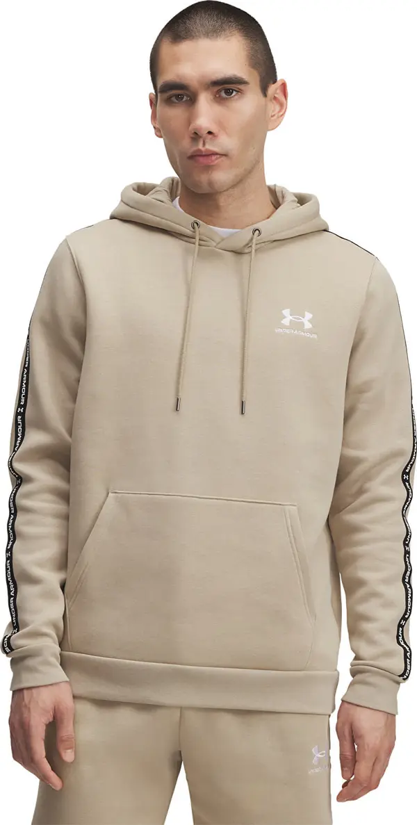 Under Armour Суитшърт Under Armour Icon Fleece Hoodie Taping Brown XXXL
