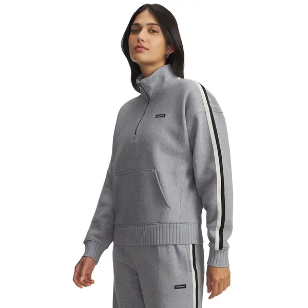 Under Armour Суитшърт Under Armour Icon Hwt Fleece Hz Gray M
