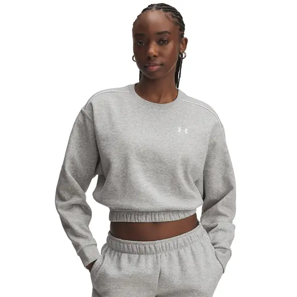 Under Armour Суитшърт Under Armour Rival Fleece Piped Crew Gray L