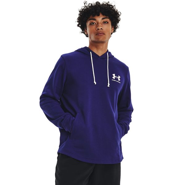 Under Armour Суитшърт Under Armour Rival Terry LC Hoodie Blue M