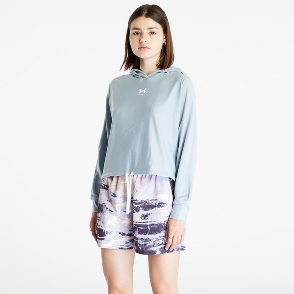 Under Armour Суитшърт Under Armour Rival Terry Oversized Hoodie Harbor Blue/ White XL