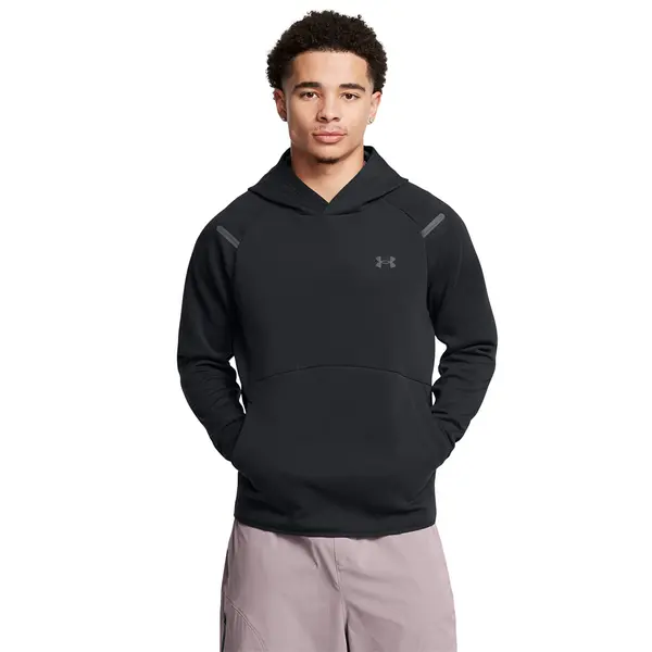 Under Armour Суитшърт Under Armour Unstoppable Fleece Hooded EU Black/ Black L