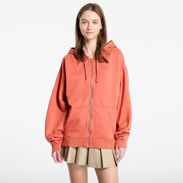 Vans Суитшърт Vans Everyday Oversized Zip Hoodie Auburn M