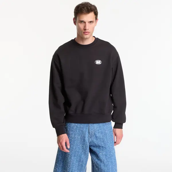 Vans Суитшърт Vans Oval Logo Crew Black XL