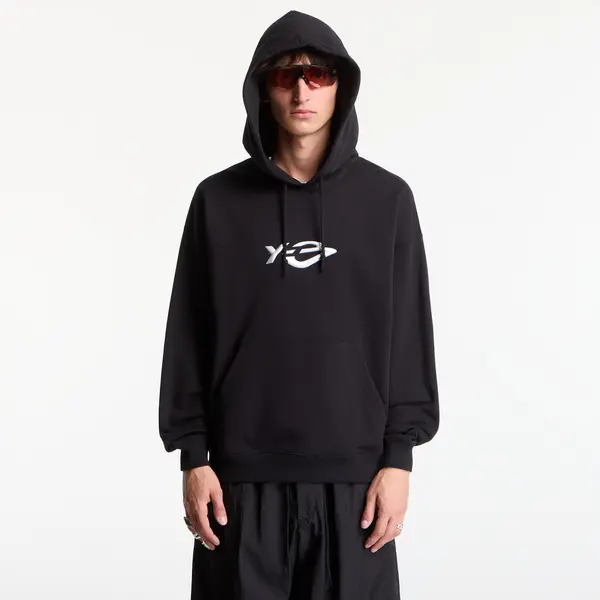 Y-3 Суитшърт Y-3 French Terry Liquid Logo Hoodie UNISEX Black XS