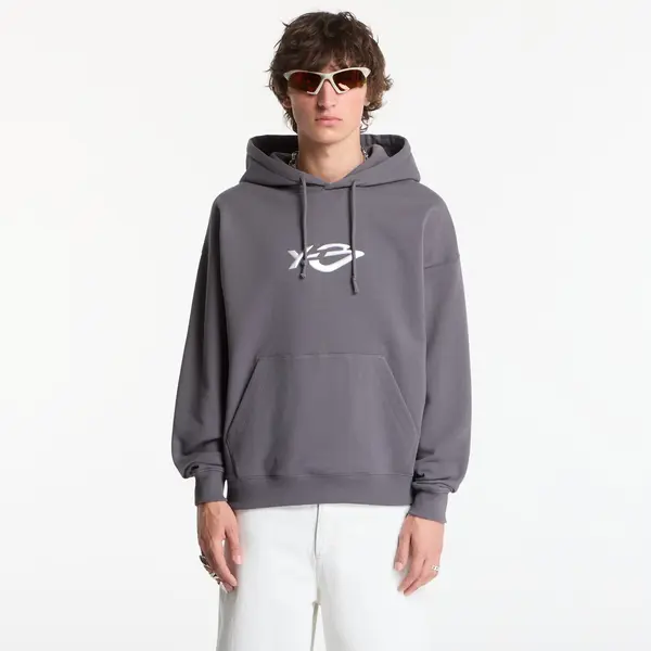 Y-3 Суитшърт Y-3 French Terry Liquid Logo Hoodie UNISEX Grey Five XS