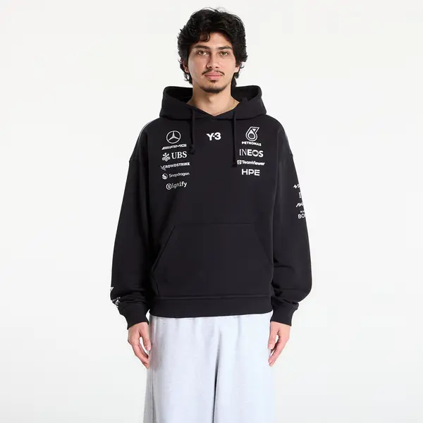 Y-3 Суитшърт Y-3 Mercedes Team Hoodie Black S