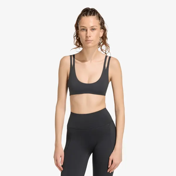 adidas Performance Сутиени adidas Optimé Workout Reversible Twist Light Support Bra Black S