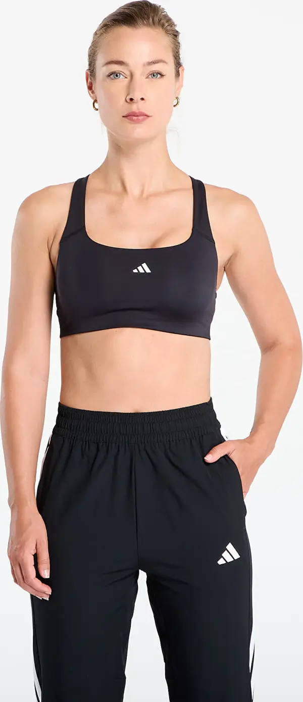 adidas Performance Сутиени adidas Powerimpact Bra for Training Black L