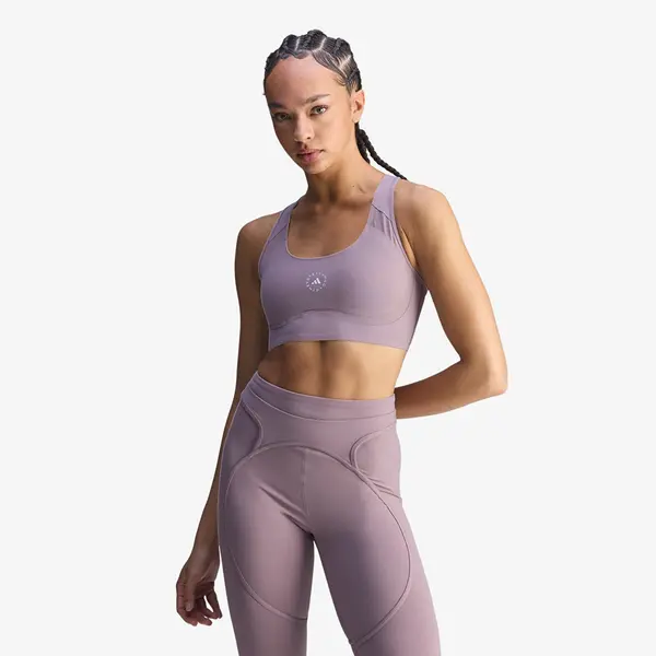 Adidas Сутиени adidas x Stella Mccartney Power Impact Training Bra Medium Support Legacy Purple M