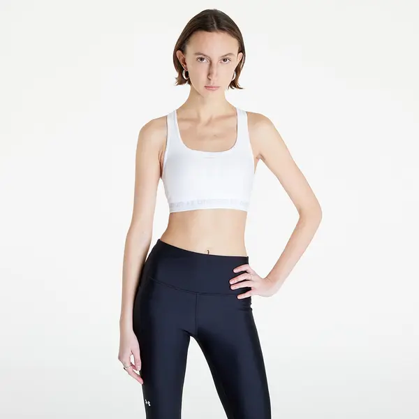 Under Armour Сутиени Under Armour W Crossback Mid Bra White/ Halo Gray M