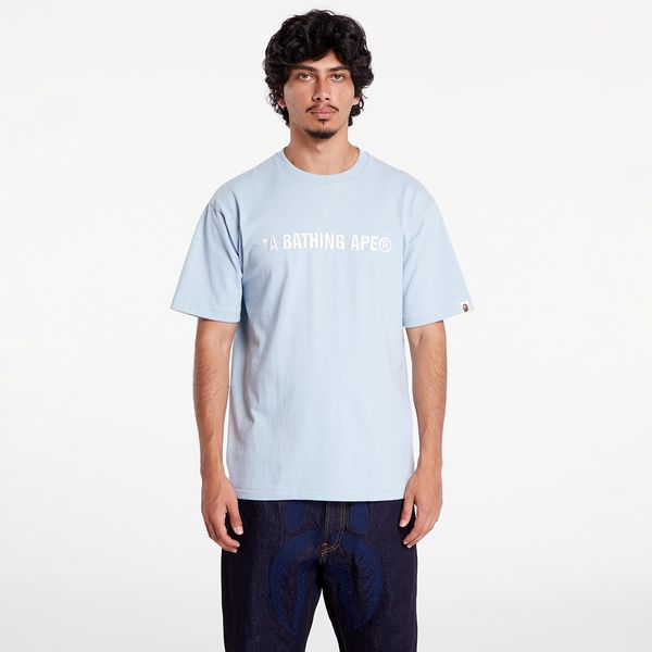 A BATHING APE Тениска A BATHING APE A Bathing Ape Logo Tee Sax XXL