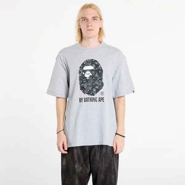 A BATHING APE Тениска A BATHING APE Abc Dot Camo By Bathing Ape Relaxed Fit Tee Gray XL