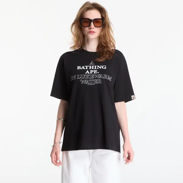 A BATHING APE Тениска A Bathing Ape Ape Head A Bathing Ape Relaxed Fit Tee UNISEX Black M