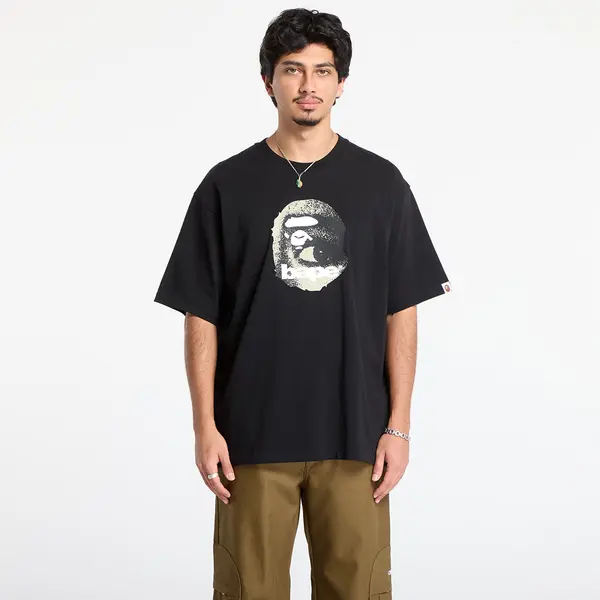 A BATHING APE Тениска A BATHING APE Ape Head Relaxed Fit Tee Black S