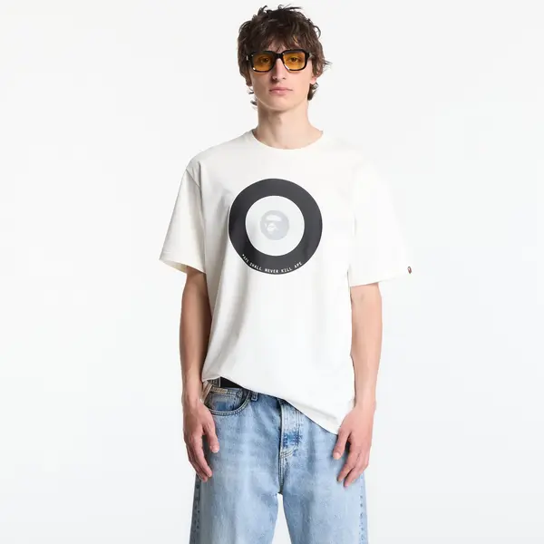 A BATHING APE Тениска A BATHING APE Ape Target Tee UNISEX Ivory M