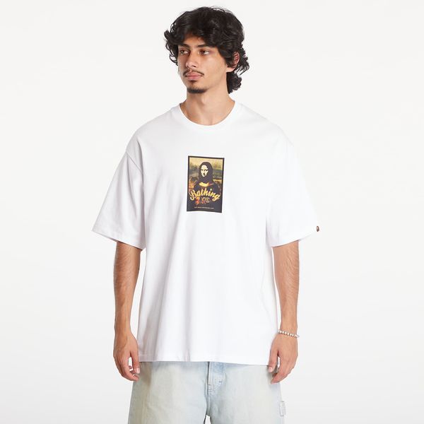 A BATHING APE Тениска A BATHING APE Art Print Relaxed Fit Short Sleeve Tee White S