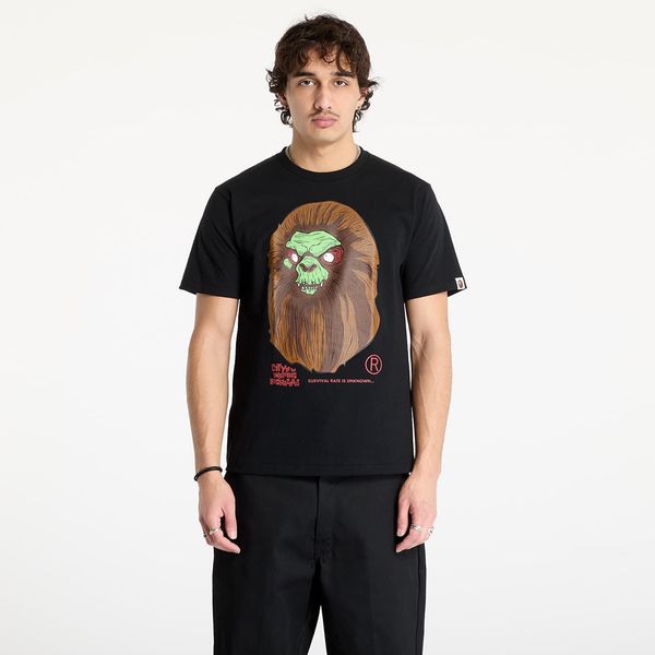 A BATHING APE Тениска A BATHING APE Bape Horror Mad Face UNISEX Tee Black S