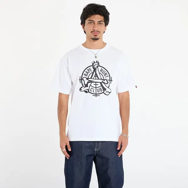A BATHING APE Тениска A BATHING APE Bape Hunt Club Tee White L