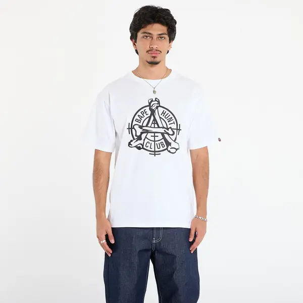 A BATHING APE Тениска A BATHING APE Bape Hunt Club Tee White XL