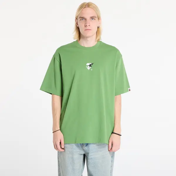 A BATHING APE Тениска A BATHING APE Bape Sta Ape Face Relaxed Fit Tee Green L