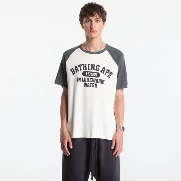 A BATHING APE Тениска A Bathing Ape Bathing Ape Raglan Tee UNISEX Charcoal L