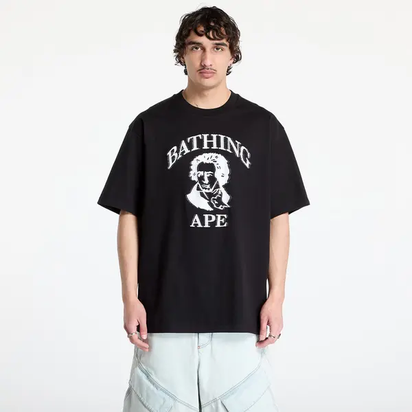 A BATHING APE Тениска A BATHING APE Beethoven Graphic Relaxed Fit Tee UNISEX Black XL