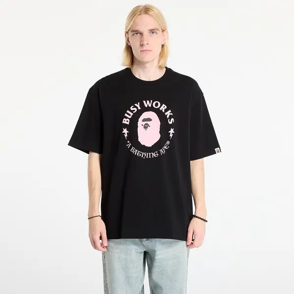 A BATHING APE Тениска A BATHING APE Busy Works Relaxed Fit Tee Black L