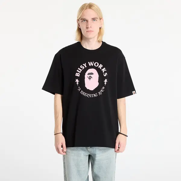 A BATHING APE Тениска A BATHING APE Busy Works Relaxed Fit Tee Black XL