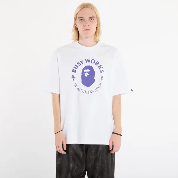 A BATHING APE Тениска A BATHING APE Busy Works Relaxed Fit Tee White L