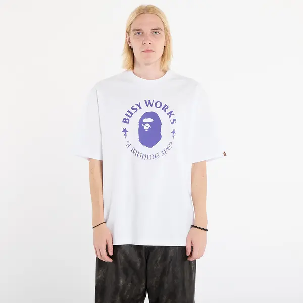 A BATHING APE Тениска A BATHING APE Busy Works Relaxed Fit Tee White S
