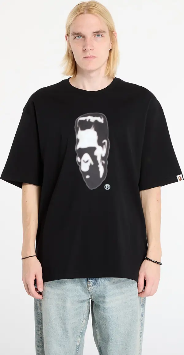 A BATHING APE Тениска A BATHING APE City Camo Frankenstein Relaxed Fit Tee Black S
