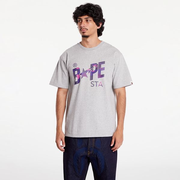 A BATHING APE Тениска A BATHING APE Color Camo Bape Sta Logo Tee Gray XL