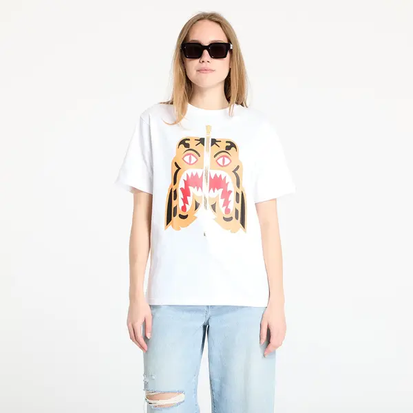 A BATHING APE Тениска A BATHING APE Colors Tiger Tee UNISEX White L