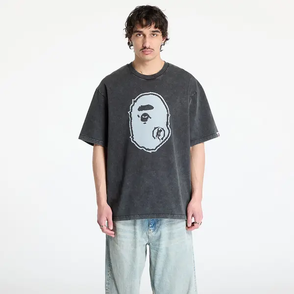 A BATHING APE Тениска A BATHING APE Garment Dye Ape Head Relaxed Fit Tee UNISEX Black M