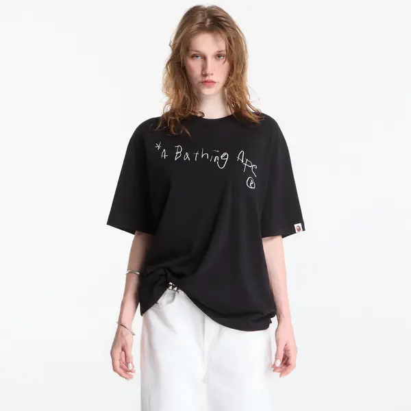 A BATHING APE Тениска A Bathing Ape Hand Draw A Bathing Ape Relaxed Fit Tee UNISEX Black M