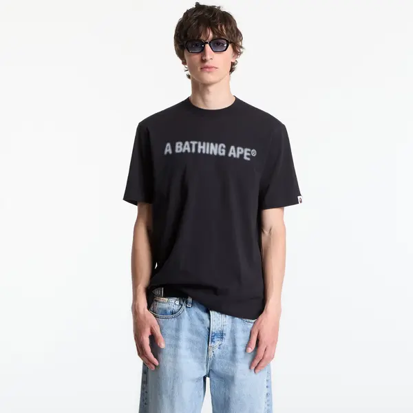 A BATHING APE Тениска A BATHING APE Heavy Wash Bathing Ape Shrunk Fit Tee UNISEX Black M