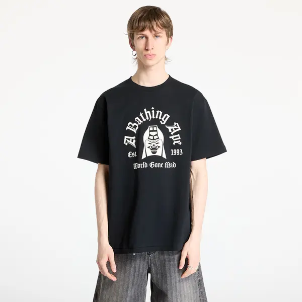 A BATHING APE Тениска A BATHING APE Mad General College Tee UNISEX Black XL