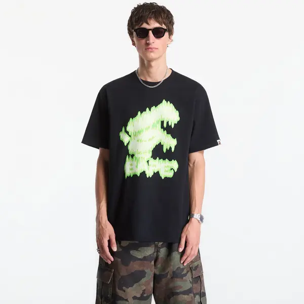 A BATHING APE Тениска A Bathing Ape Noisy Bape Logo Tee UNISEX Black M