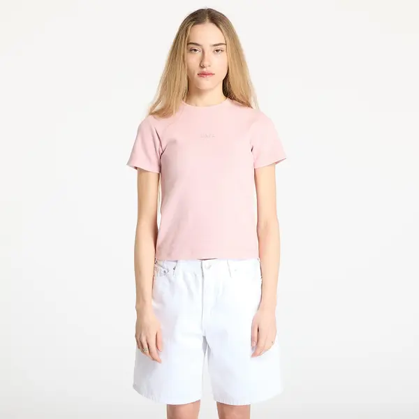A BATHING APE Тениска A BATHING APE Pigment Dyed Rib Tee Pink XS