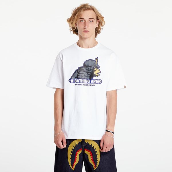 A BATHING APE Тениска A BATHING APE Samurai Tee White XXL