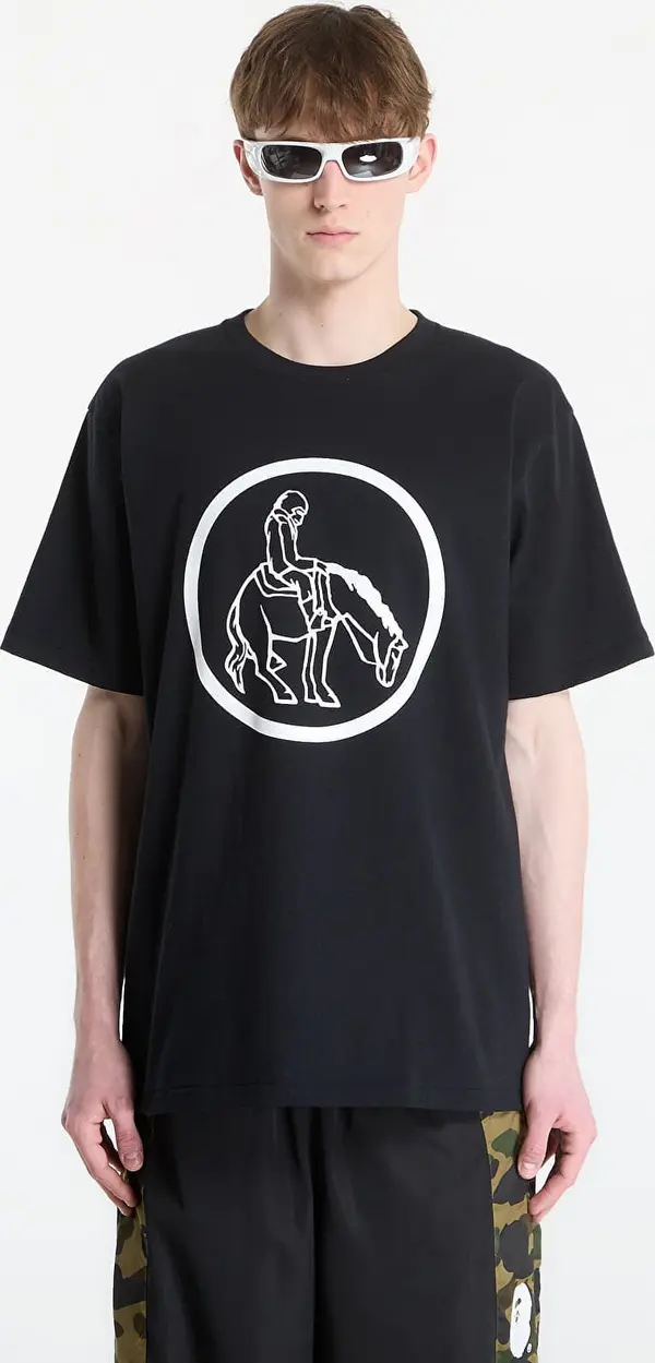 A BATHING APE Тениска A BATHING APE Simple Soldier Mil Patch Tee UNISEX Black L