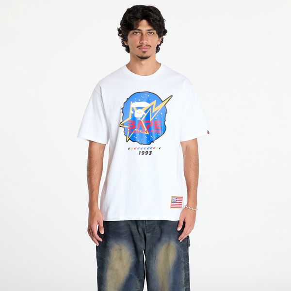 A BATHING APE Тениска A BATHING APE Space Ape Head Tee White S
